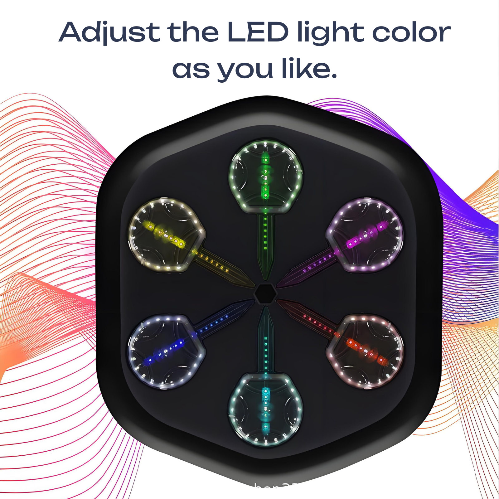 Smart Music Boxing Machine Rhythm Light Display - Multiple Colors