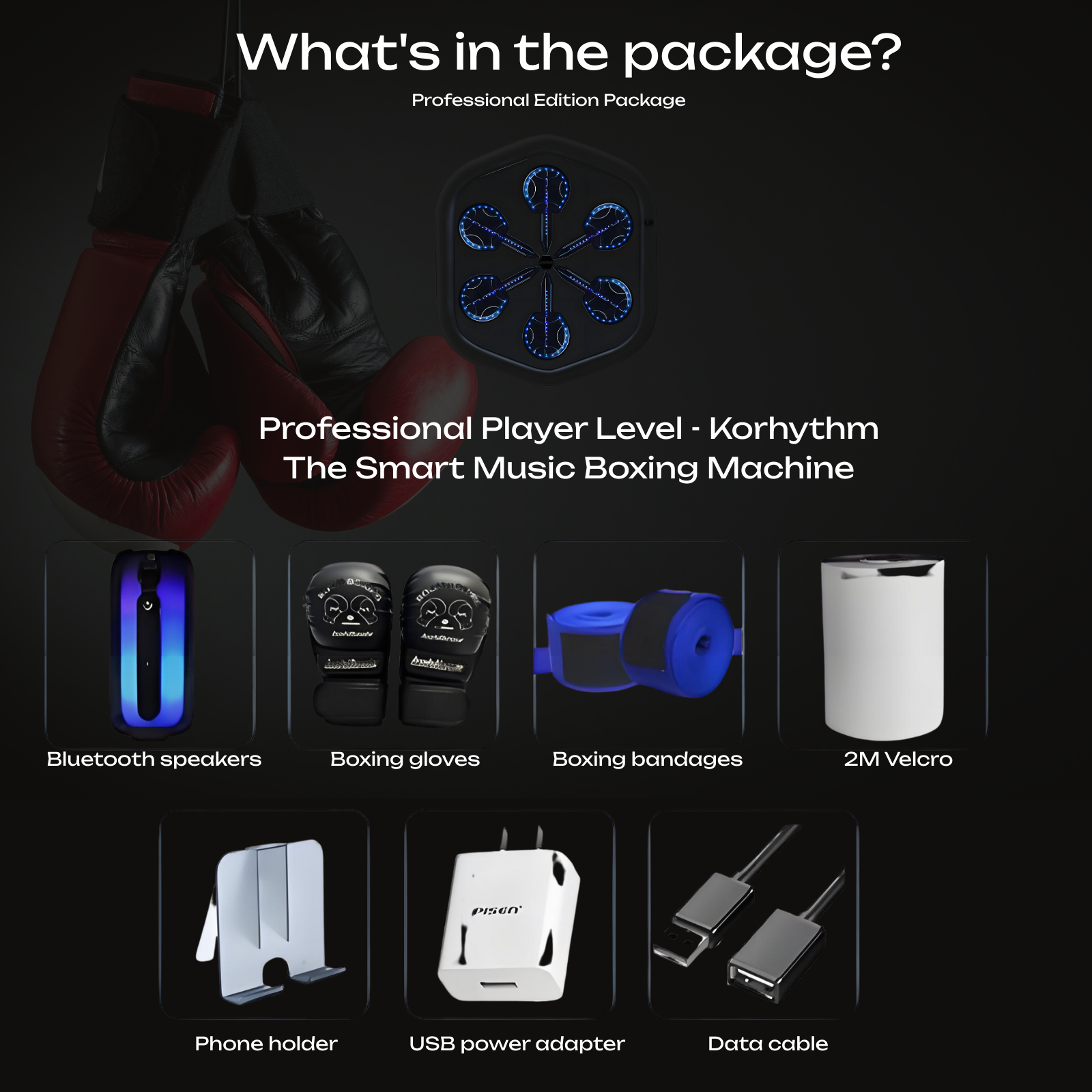 Korhythm™ Pro - The Smart Music Boxing Machine